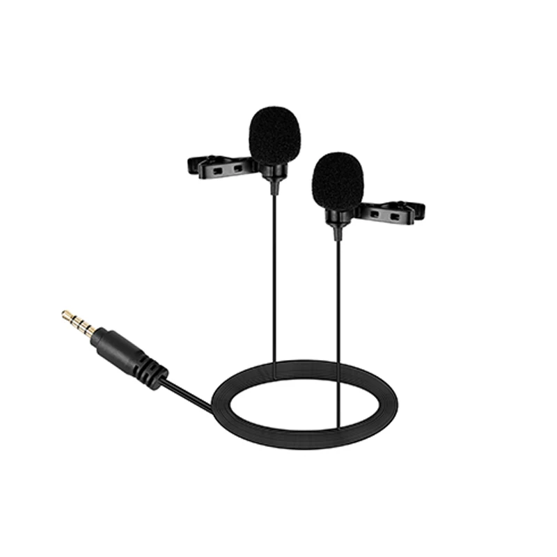 BOYA Dual Lavalier телефонный микрофон для iPhone X 8 7 6S 6 Plus iPad Pro Mini 4 Android смартфон видео
