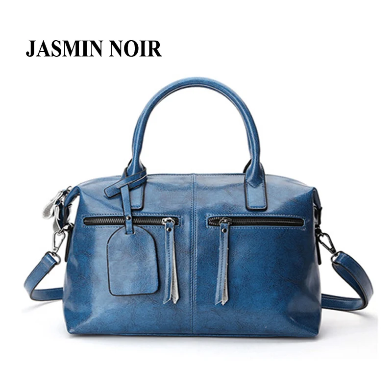 2017 сумка мужская Новый Женщин Реального Корова Кожа Бостон Леди Знакомства