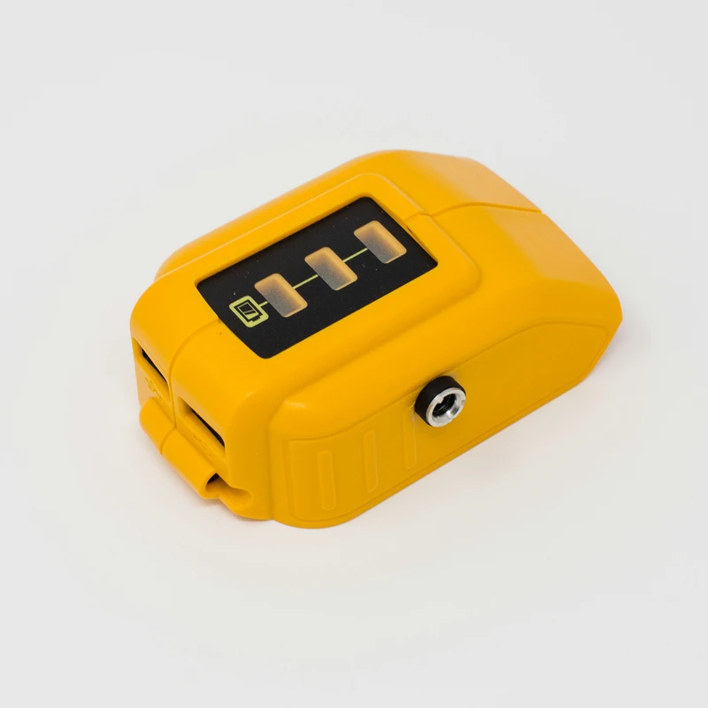 Замена адаптер с двойной выход USB и 5 5*2 постоянного тока для Dewalt 18 В 20 Мощность
