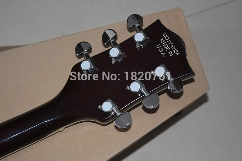 Бесплатная доставка Высокое качество трава Gretsch Сокол 6120 ДЖАЗ Полу Bigsby тремоло