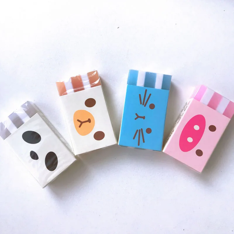 1 шт. Kawaii Panda Cat Bear Piggy Ластик резиновый ластики коррекция школы канцелярские принадлежности для студентов подарок для детей