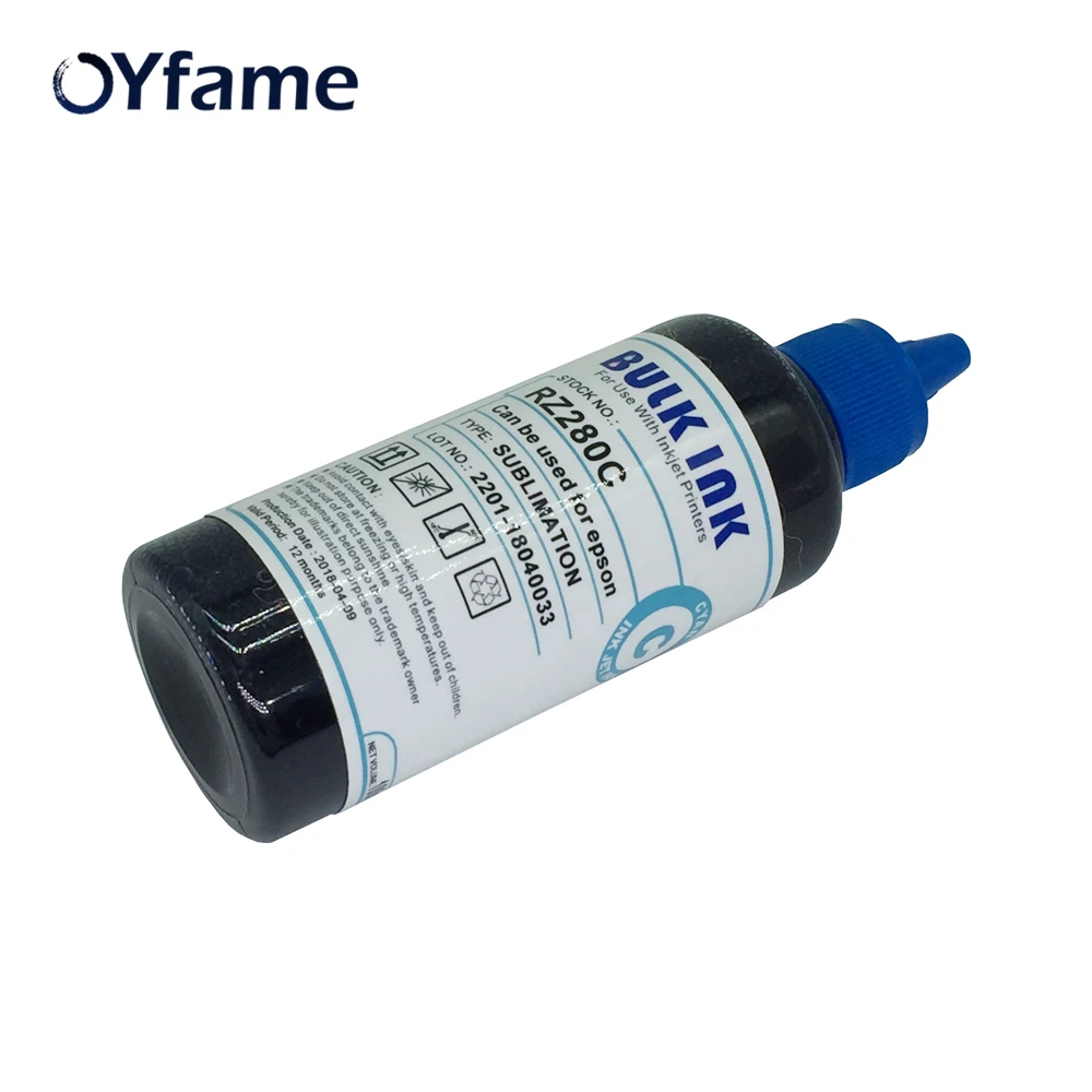 OYfame 100MLx 4 Colors Sublimation Ink For Ricoh GC21 GC31 Heat Transfer Press SG3100 SG2100 e3300N | Компьютеры и офис