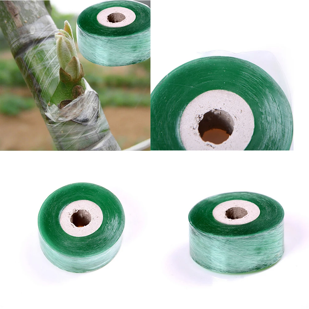 

2x100M 1Roll Nursery Grafting Tape Stretchable Self-adhesive Garden Flower Vegetable Grafting Tape Supplies Plants Pruning Tools