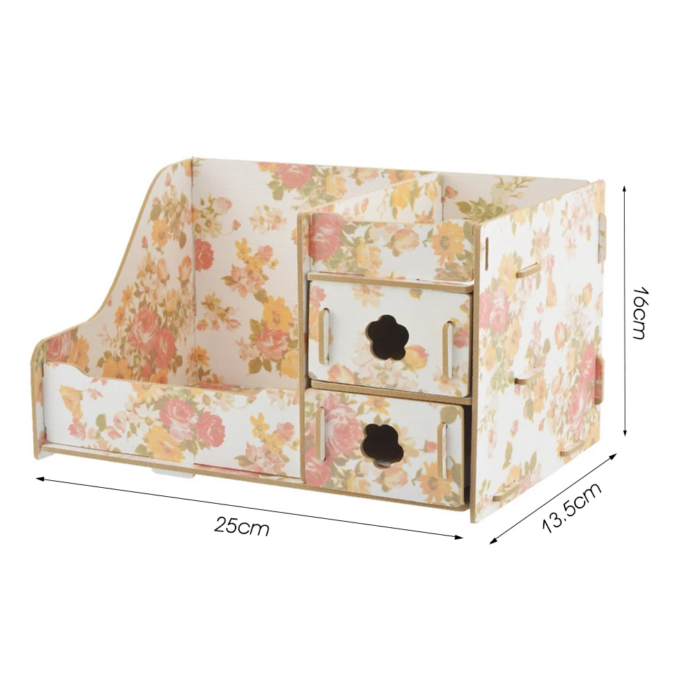 25cmx16cmx13.5cm 5 LASPERAL, три слоя, органайзер для макияжа, коробки для хранения, нежная, прозрачная, многофункциональная шкатулка, контейнер, контейнеры, органайзер для косметики - Цвет: 25cmx16cmx13.5cm 5