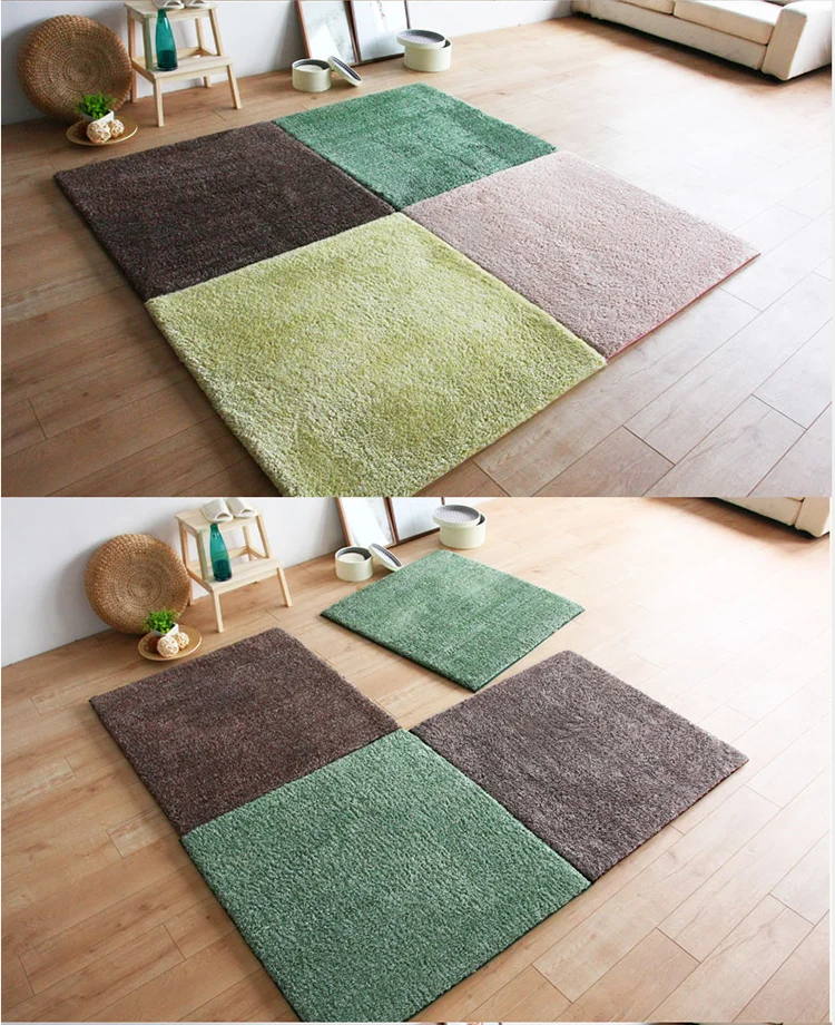 Оптовая продажа Противоскользящих мягких ковров в японском стиле татами для