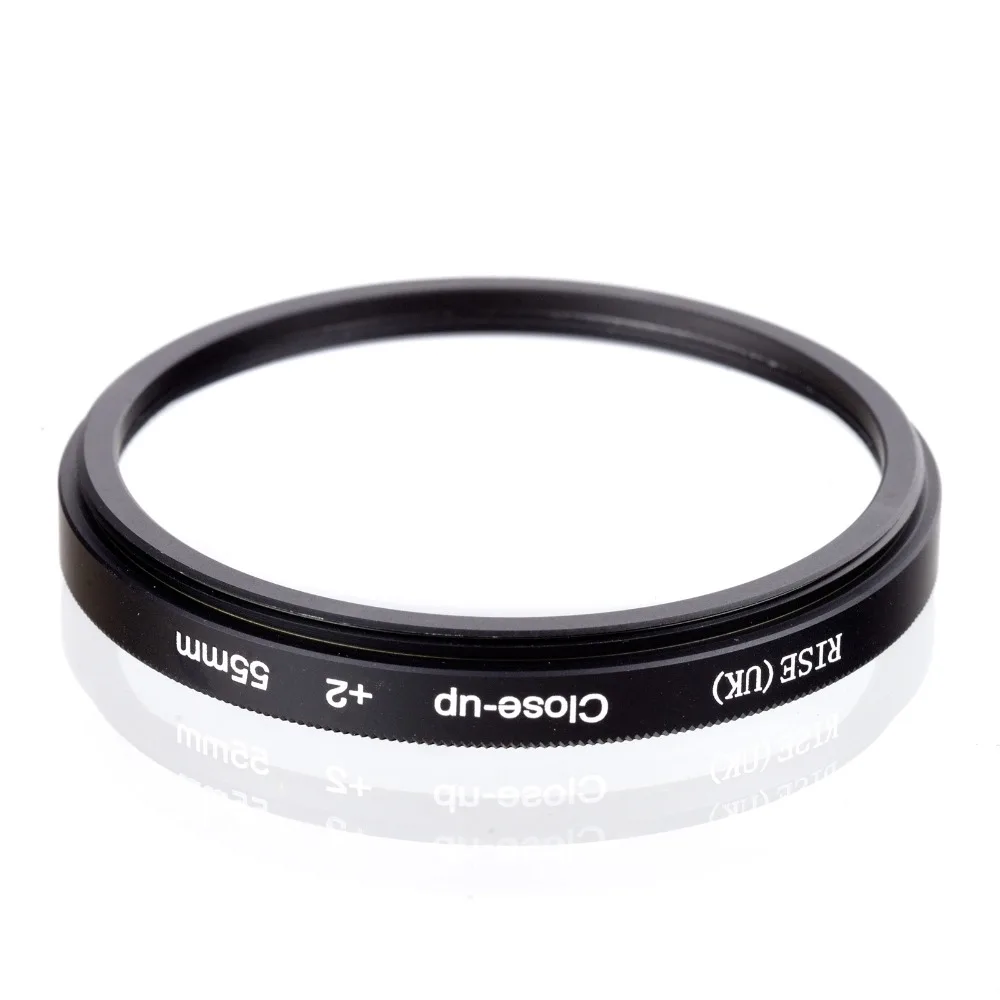 RISE (Великобритания) 55 мм крупный план + 2 макрофильтра объектива для камеры Nikon Canon