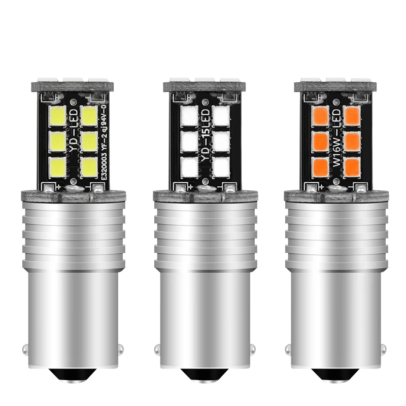 1 шт. сигнальная лампа 12 В Led P21W Ba15s 1156 PY21W Bau15s Canbus без ошибок автомобильный сигнал