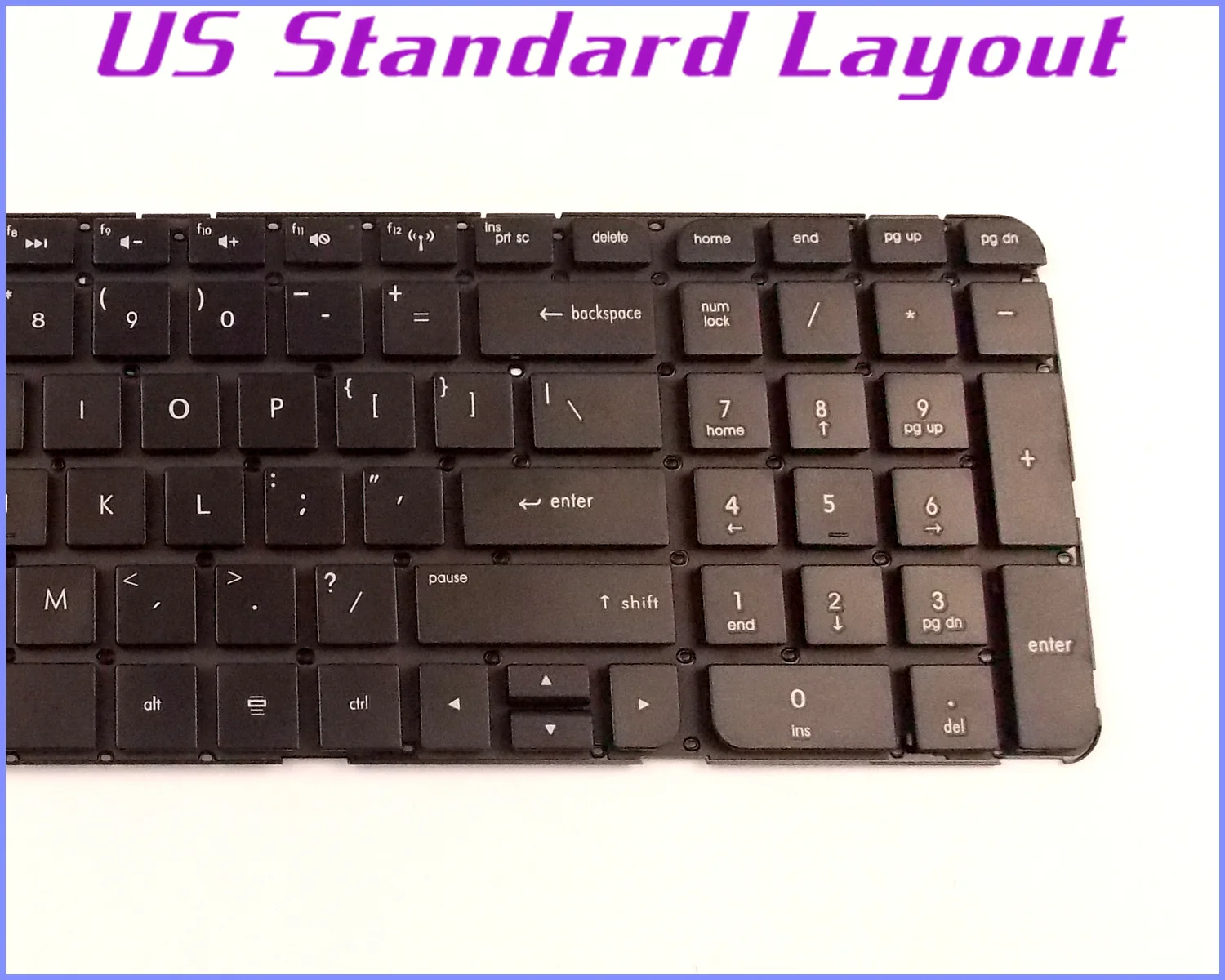 Новая раскладная клавиатура US для ноутбука HP 90.4XT07.P01 NB46 2B-04601W601 34300153 682082-171