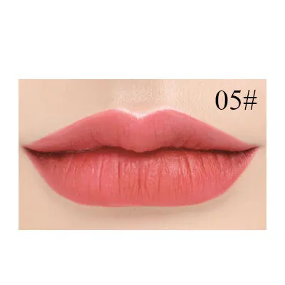05 1 шт. Водонепроницаемая женская помада матовая Cosmetiquera 12 цветов Rouge A Levre матовая Longue Tenue стойкий блеск для губ Стик - Цвет: 05