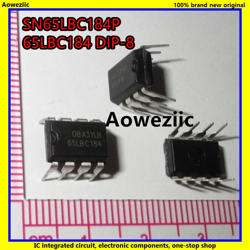 

10Pcs/Lot SN65LBC184P SN65LBC184 65LBC184 DIP-8 DIFFERENTIAL TRANSCEIVER WITH TRANSIENT VOLTAGE SUPPRESSION New