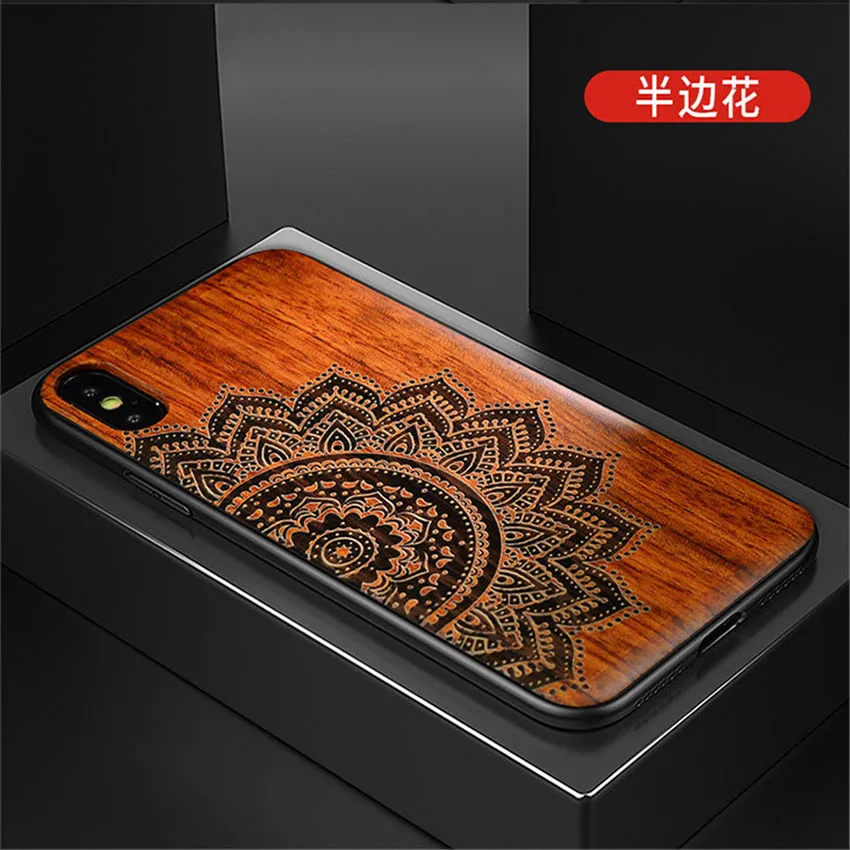 as picture Новинка, чехол для iPhone XS Max, тонкая деревянная задняя крышка, TPU, чехол-бампер для iPhone X, XR, iPhone XS, чехол для телефона s - Цвет: as picture