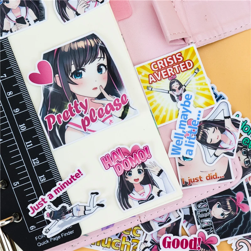 24 шт творческие kawaii японский Красота девочек Скрапбукинг наклейки/декоративные наклейки-Стикеры/самостоятельного изготовления фотоальбомов/для детей
