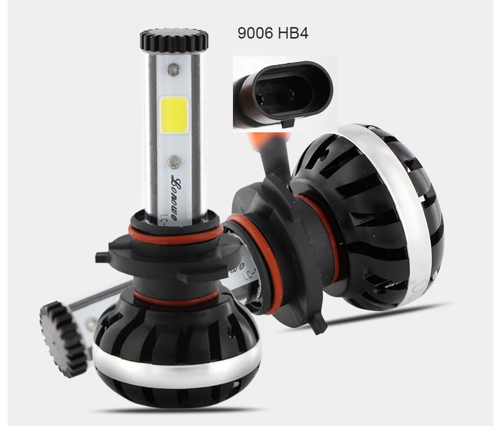 BEMOST K2, для цоколей 9005 9006 H11 H4 9012 H1 H3 H7, автомобильные светодиодные лампы фар головного света и противотуманных фар на 8000 Лм с возможностью креативного самостоятельного выбора между 3 цветами