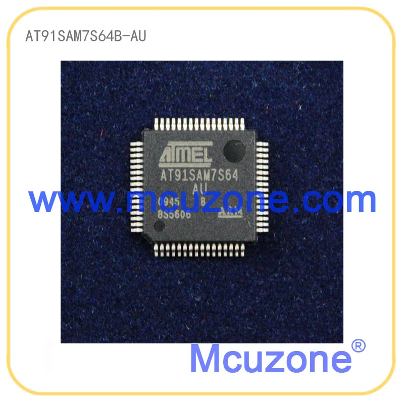 AT91SAM7S64B-AU ATMEL ARM7 чип SAM7S64 7S64 микрочип | Компьютеры и офис