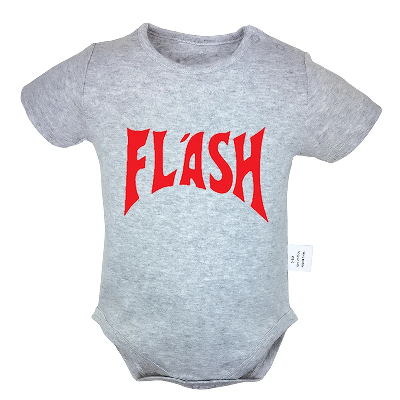 Freddie Mercury Red Flash Gordon Queen необычный Печатный новорожденный на 6 24 м Одежда для