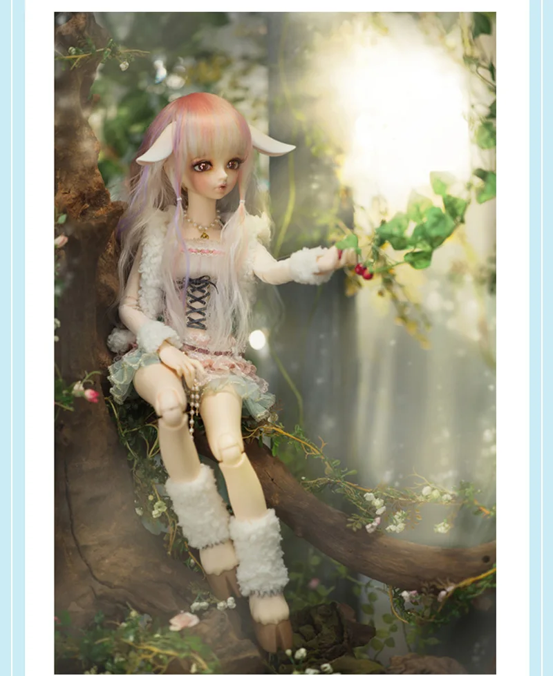 Кукла 1/4 BJD/SD милый стиль полимерная кукла для маленькой девочки подарок|Куклы| |