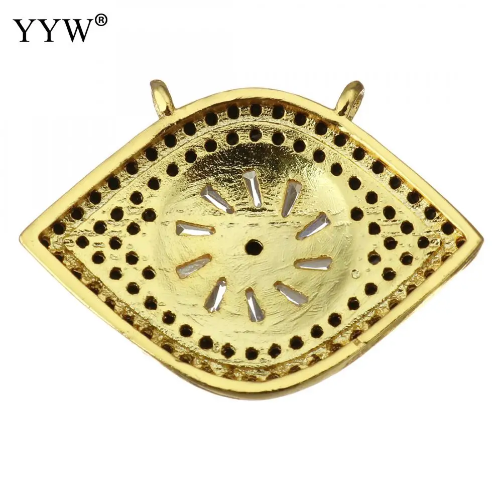 Yyw Известный Дизайн подвески со сглаза два отверстия для изготовления ожерелья