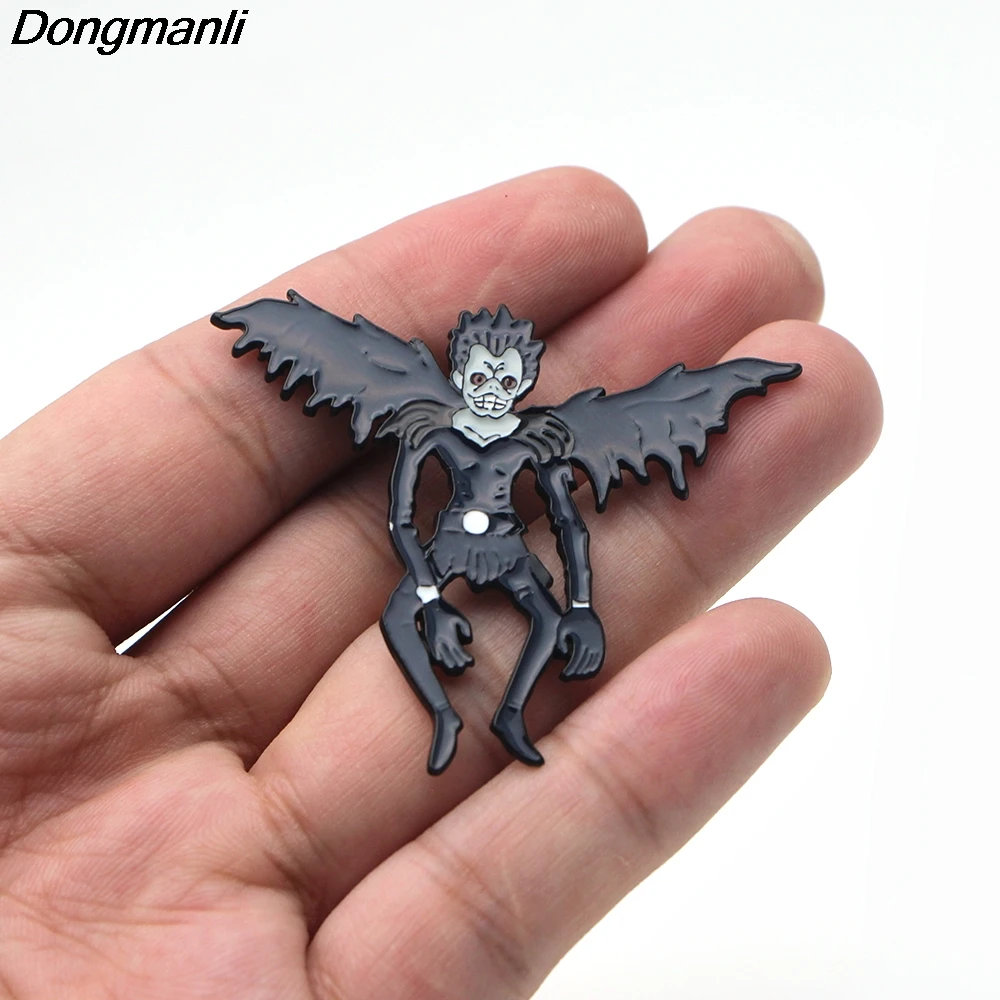 L2386 Death Note ryuku на булавке эмалированные Броши для женщин и мужчин булавка лацкане