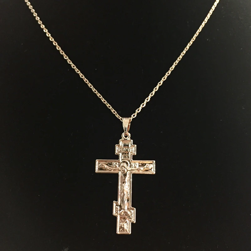 Shamty розовое золото цвет ортодоксальное христианство ортодоксальная церковь вечная церковь крест кулон христианские украшения вдохновляющие