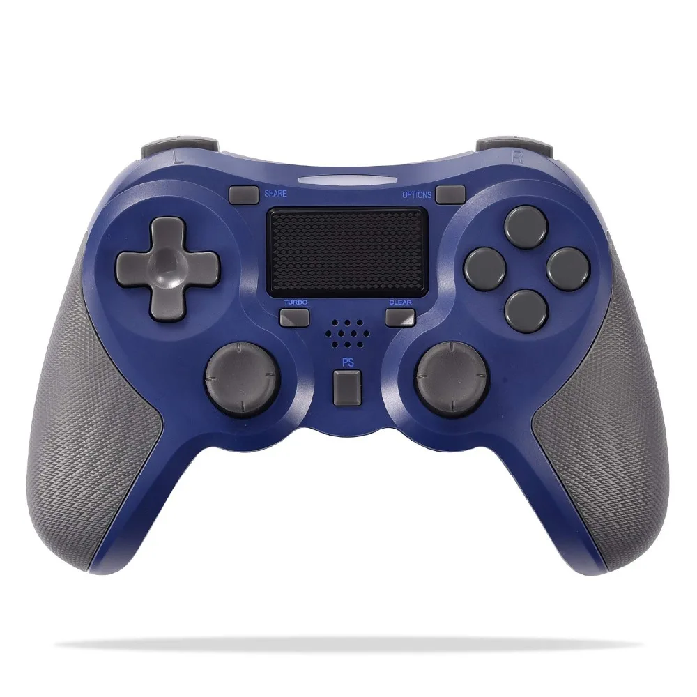 Для sony PS4 беспроводной контроллер геймпад контроллер с двойной вибрацией и пусковыми кнопками для playstation 4 и Windows