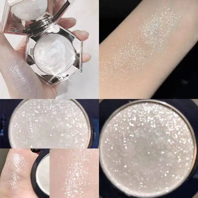 Glow Kit Highlighter Makeup Shimmer Powder Highlighter Palette Base Illuminator Highlight Face Contour Golden Bronzer