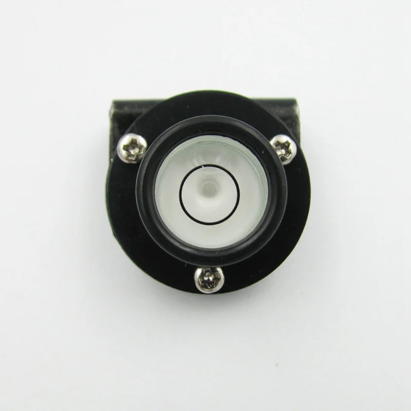 Foot tower Glass level bubble Accuracy Hanging Horizontal ruler dedicated Plastic Housing Right Angle Tripod DIA 28*18mm | Инструменты