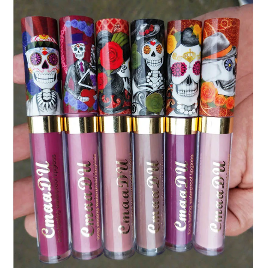 New Brand 6 Colors Matte Liquid Lipstick Waterproof Velvet Lip Stick Women Beauty Nude Gloss Long Lasting Cosmetics Kit |