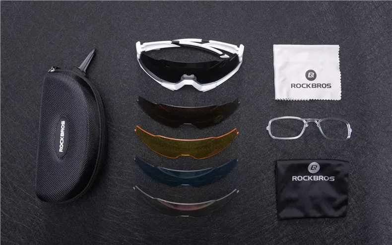 ROCKBROS, новинка, поляризационные очки UV400, велосипедные, для велоспорта, для улицы, спортивные солнцезащитные очки, велосипедные очки, очки для мужчин и женщин, 5 линз, очки
