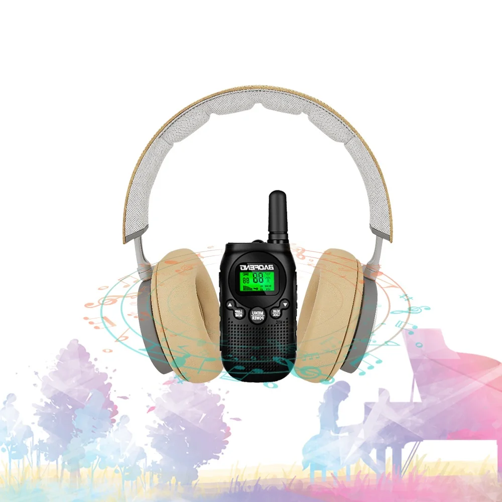 Baofeng BF-T6, детская портативная рация, Мини Портативная двухсторонняя рация, 0,5 Вт FRS PMR, портативная рация, радиоприемопередатчик