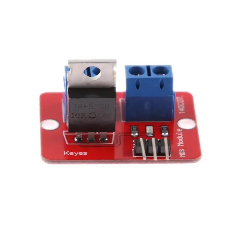 Умная электроника 0 24 В верхняя кнопка Mosfet панель модуля IRF520 драйвер MOS для MCU ARM