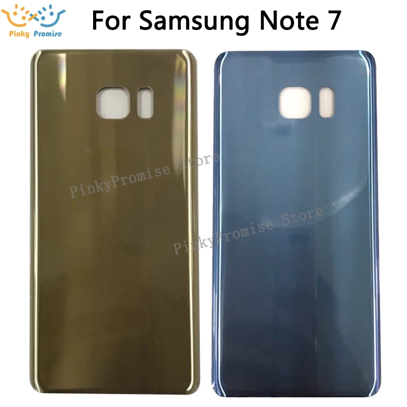 Для Samsung Galaxy Note7 Note 7 N930 N930F Задняя крышка батареи стеклянный корпус задняя дверь