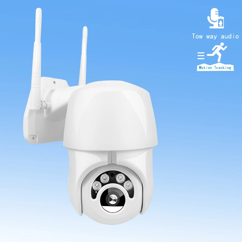 Уличная ip-камера 2MP Беспроводная WiFi PTZ ip-камера двухсторонняя аудио P2P скоростная купольная ИК-камера ночного видения домашняя охранная камера наблюдения