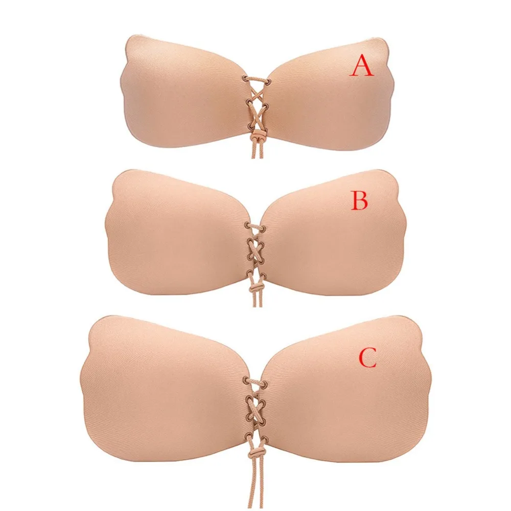 Женский бюстгальтер пуш-ап с силиконовой вставкой без бретелек | Женская одежда