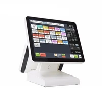 1619d compos 15 inch touch screen display cash register with msr can be customized built in speaker