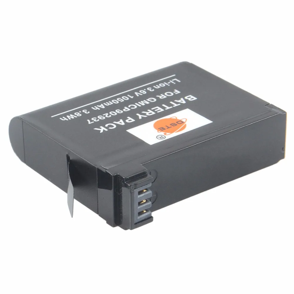 DSTE GMICP902937 литий-ионный аккумулятор для спортивной камеры Garmin VIRB ULTRA 30