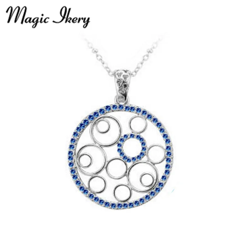 Женские винтажные Круглые Подвески Magic Ikery золотистого цвета в этническом стиле с