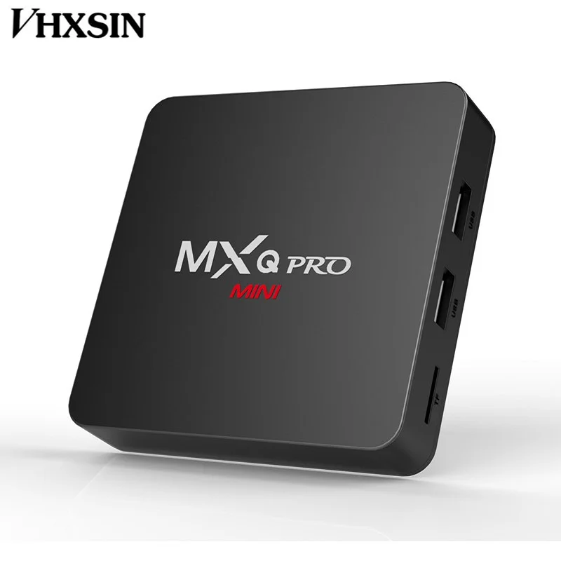 VHXSIN 5 шт./партия mxq Pro MINI 4 K Android 7 1 tv Box Amlogic S905W четырехъядерный 2 Гб 16 смарт-ТВ коробка