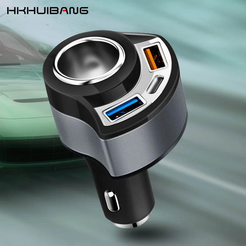 HKHUIBANG usb зарядное устройство QC 3 0 Автомобильное адаптер разъем type c для iPhone /Samsung