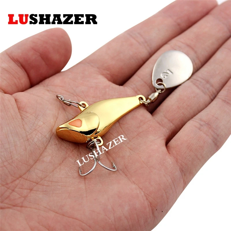 LUSHAZER рыболовная приманка spoon 7 5 г 10 15 20 металлическая для карпа на рыбалку s воблер