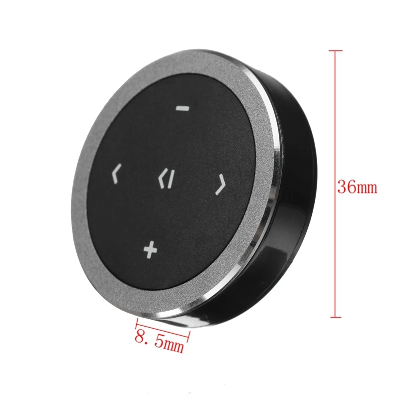 Bluetooth медиа аудио воспроизведение музыки кнопка дистанционного управления автомобильное крепление на руль