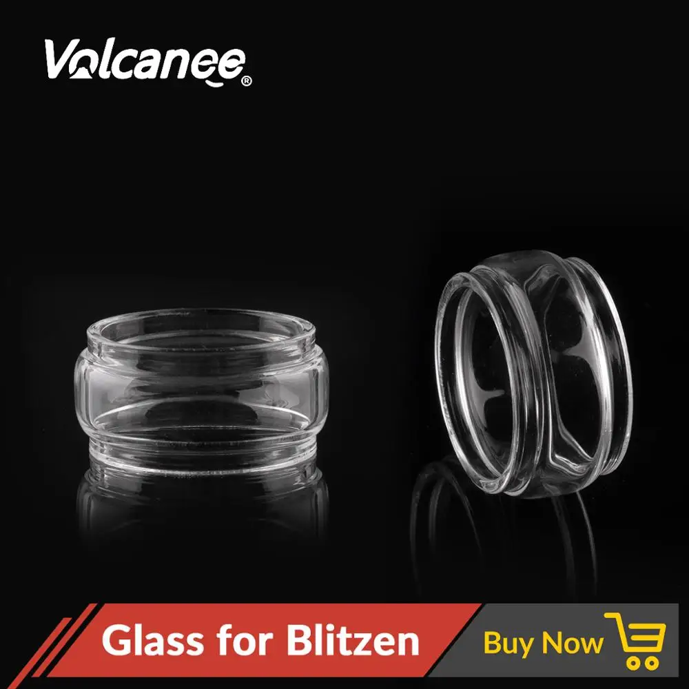 1 шт. сменная стеклянная трубка Volcanee для атомайзера Blitzen RTA емкость 5 мл