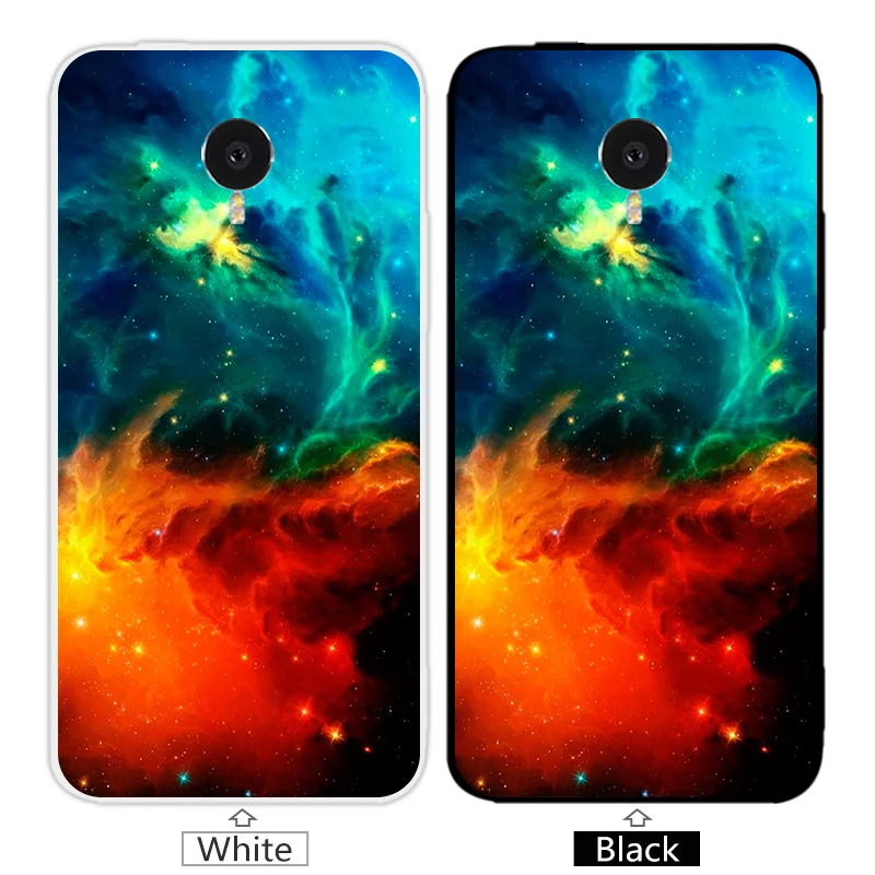 Силиконовый чехол Nebula для Meizu MX4 мягкий телефона s прозрачный из ТПУ mx4 черные