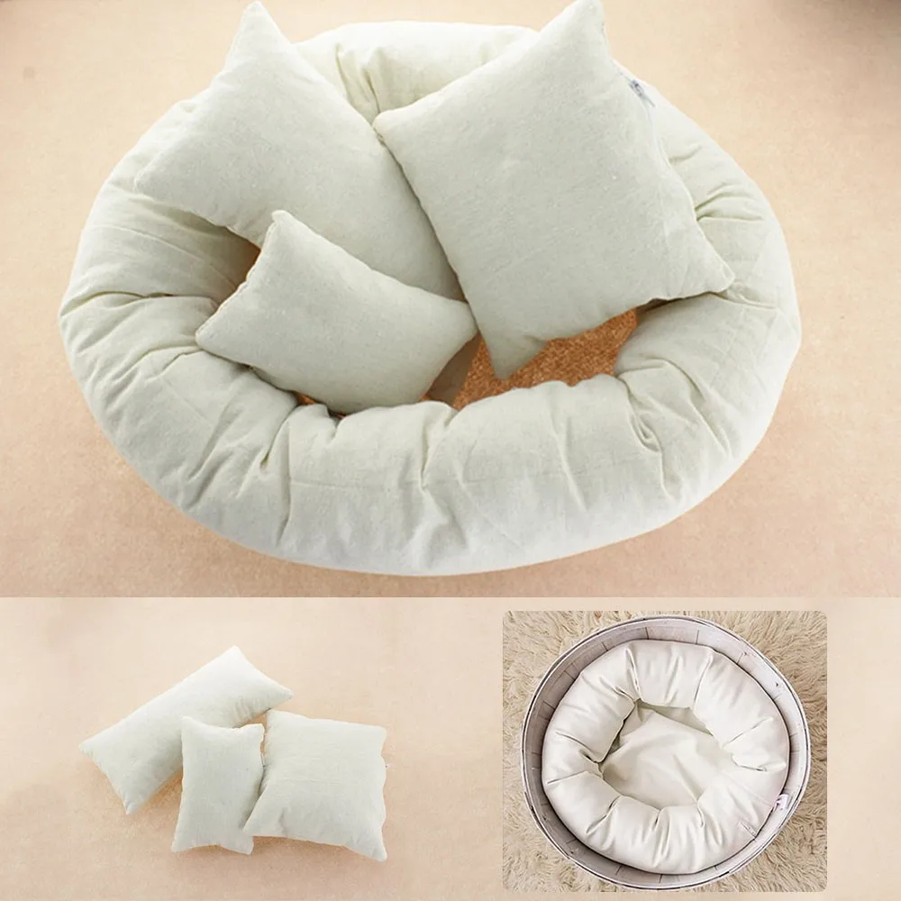 Детская фотосъемка пшеничный пончик реквизит детская подушка кольцо для