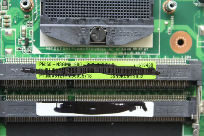 K53SV материнских плат REV: 3,0/3,1 для ASUS K53SV A53S K53S X53S P53S K53SC K53SJ K53SM Материнская плата ноутбука 8* видеопамяти