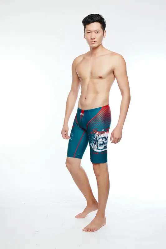 Мужские плавки для спорта и фитнеса NSA Профессиональные спорта|swim jammer|mens swim