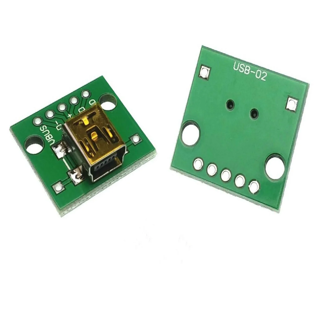 

Переходник Mini USB/DIP 2,54 мм, 10 шт.