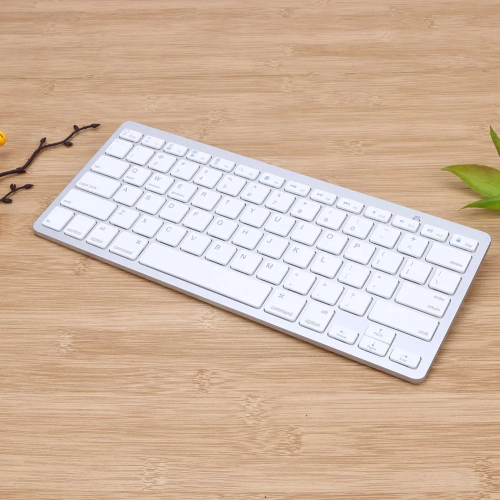 Портативные ультра тонкие Беспроводные Мини Bluetooth 3,0 клавиатуры для Apple Ipad Windows Android IOS ПК Смартфоны компьютерная клавиатура