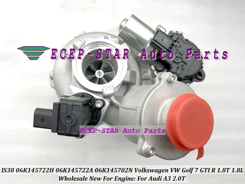 Турбокомпрессор TURBO IS38 06K145722H 06K145722A 06K145702N 06K 145 722H для Audi A3 2 0 T Volkswagen VW Golf 7 GTI R 1 8