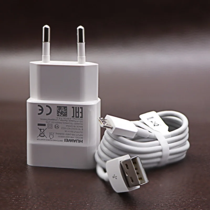 Huawei Зарядное устройство Micro USB кабель 1 м 1A Honor 4a 4c 4x 5a 5c 5x 6a 6c 6x 6s P6 P7 P8 lite G7 G8 G9 Plus Pro зарядный кабель - Тип штекера: adapter with  cable