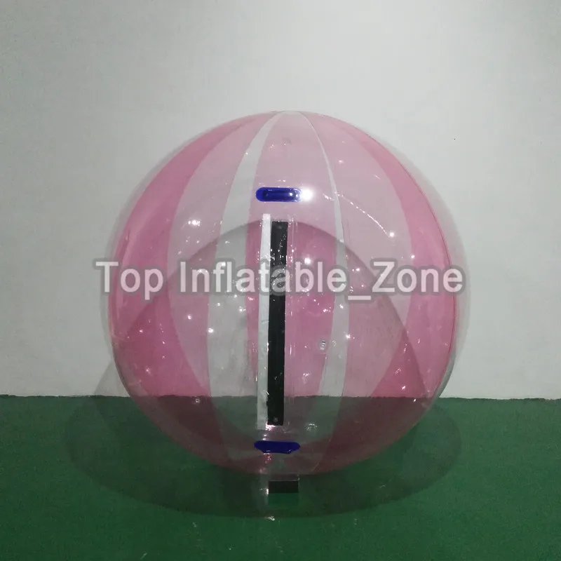 2m pink and clear 1,5/2 м диаметр водный прогулочный мяч для продажи TPU Материал танцевальный мяч для человека высокое качество ходьба на водяной шар для водных игр дешево - Цвет: 2m pink and clear